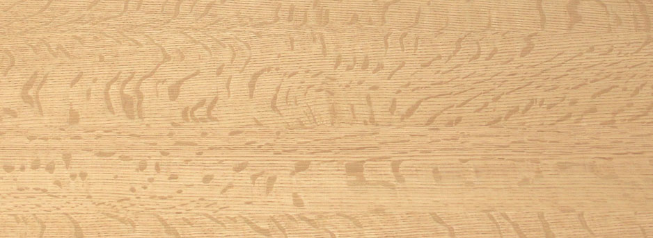 quartersawn oak with medullary rays